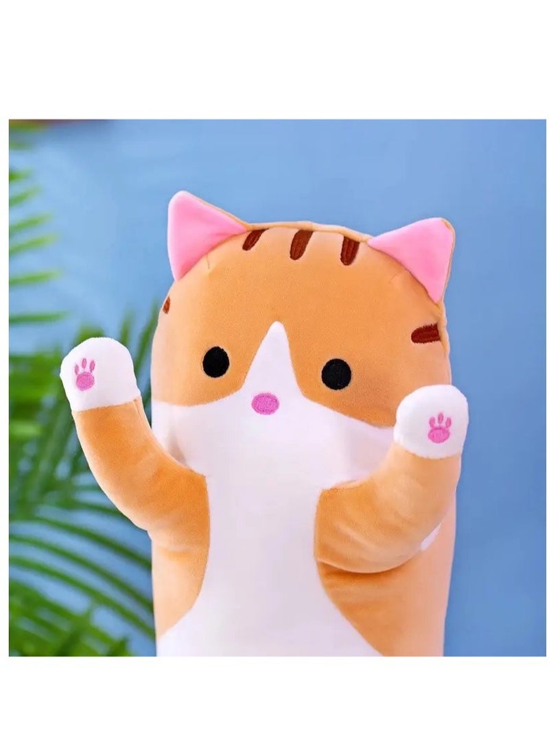Rally Cute brown plush cat long stuffed toy 90 cm tall - a great addition  - Image 2