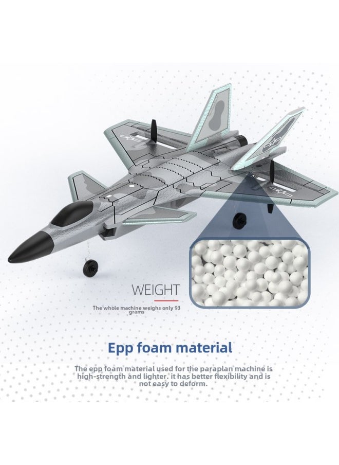 Hot Sale Four Channel J20 Fighter J20 Glider Foam Remote Control Aircraft With Aerial Photography China Fighter Wholesale-Color:BM20 Camouflage Gray (with Light)-Specifications:Single Power Package (no Backup Battery)