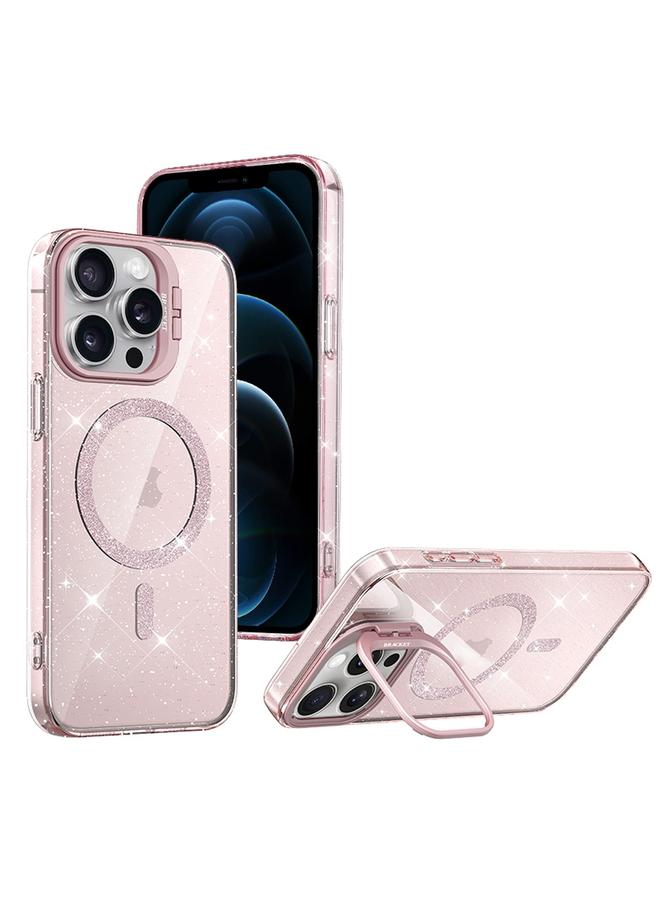 The Bros Phone Case For iPhone 12 Pro Max Shiny Shield MagSafe Lens Holder Phone Phone Case - Image 1