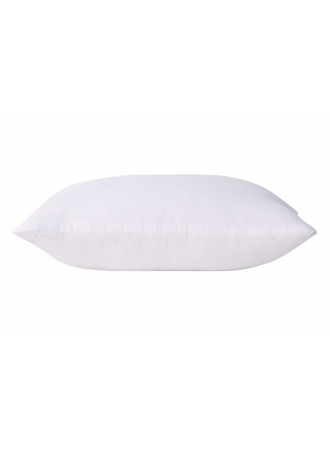 Acanva Decorative Square Throw Pillow Inserts Hypoallergenic Form Stuffer Cushion Sham Filler, 16 x 16 in, White - Image 2