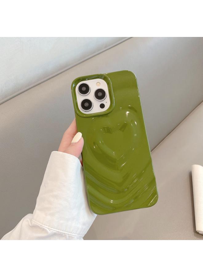 زبون جراب لهاتف iPhone 12 Pro Max بنمط حب ثلاثي الأبعاد - Image 1