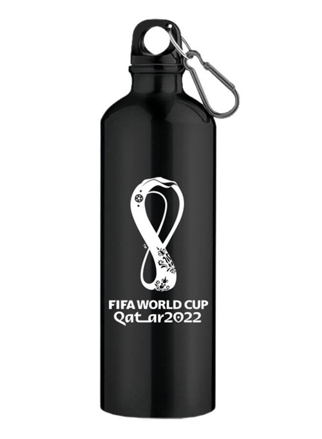 فيفا زجاجة مياه ألومنيوم مطبوعة عليها شعار كأس العالم 2022، سعة 750 مل، من إنتاج شركة برازيل. - Image 2