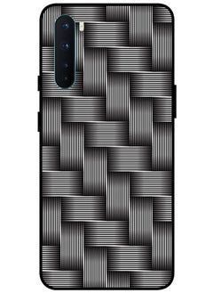 Protective Case Cover For OnePlus Nord Smart Series Printed Protective Case Cover for OnePlus Nord Black & White Lines