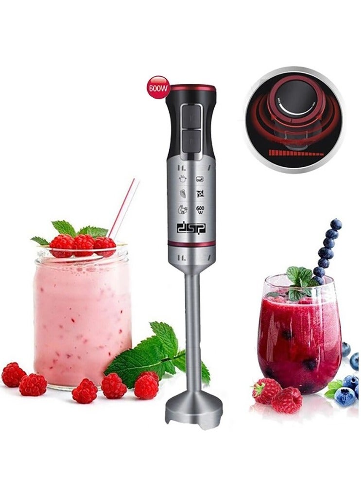 DSP DSP HAND BLENDER km 1071, STAINLESS STEEL, DETACHABLE STICK, HIGH QUALITY COPPER MOTOR, POWER: 600W  - Image 2