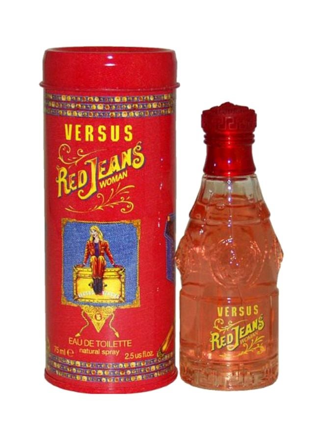 VERSACE Red Jeans EDT 75ml - Image 2