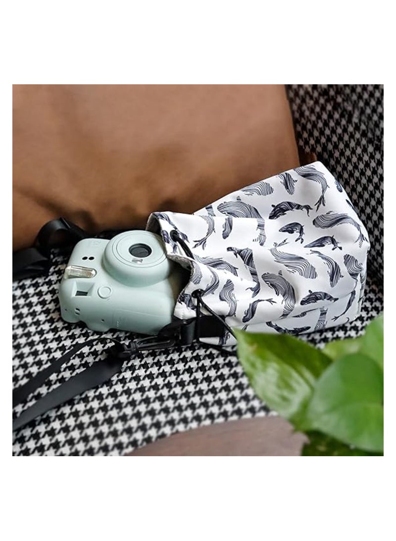 For Instax Mini 12 Case PU Leather Camera Case Specialized for Fujifilm Instax mini 12, Precise Hole Design,  Fit and No Flimsy - Image 3