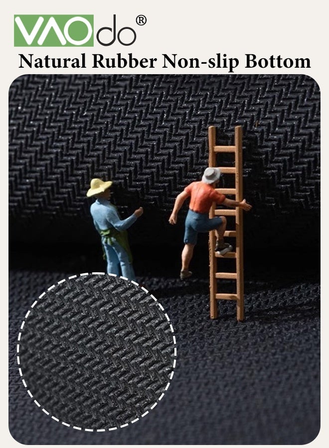 فاو دو سجادة حمام غير منتظمة ، سجادة حمام على شكل كرتون ، سجادة دش ناعمة ضد الانزلاق ، سجادة دش سريعة امتصاص المياه ، غسالة ممتصة لغرفة المعيشة غرفة النوم مكتب الحمام 60 * 90 سم - Image 3