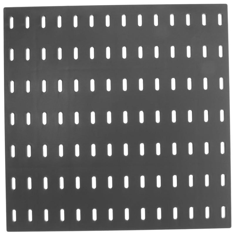 لوح تنظيم أدوات الحائط 28 × 28 سم هوك بلاستيكي بدون حفر للمرآب أو المدخل - Image 2
