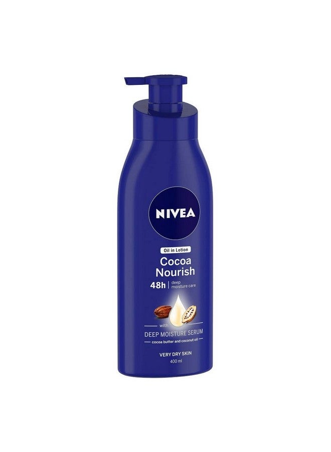 نيفيا لوشن الجسم المغذي بالكاكاو 400 مل ولوشن الجسم المغذي بالكاكاو 120 مل - Image 2