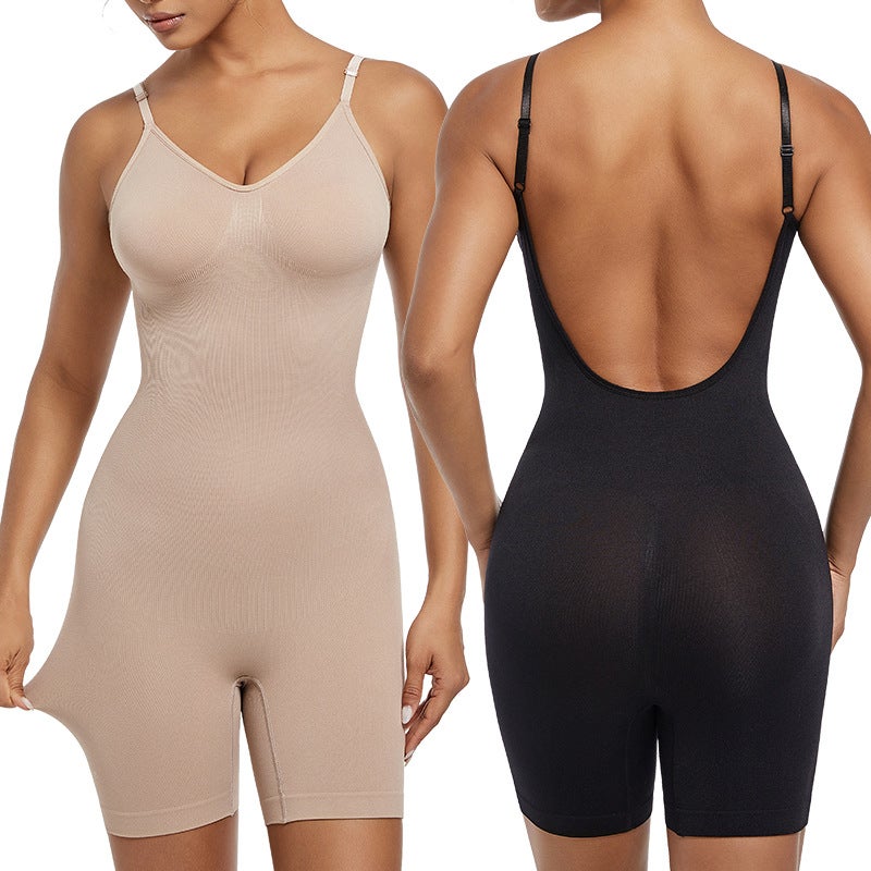 Shapewear Body-Shaping Large Backless Bottoming Corset Underwear For Women Large Size Shaping Tight Corset One-Piece Shapewear - Image 2