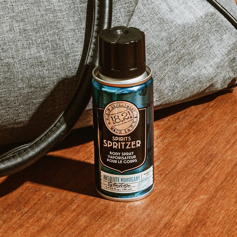 18.21 Man Made Menâ€™s Spirits Spritzer Absolute Mahogany, 3.4 oz. - Long-Lasting All Over Body Spray with Masculine Aromatics - Gifts for Him - Image 4