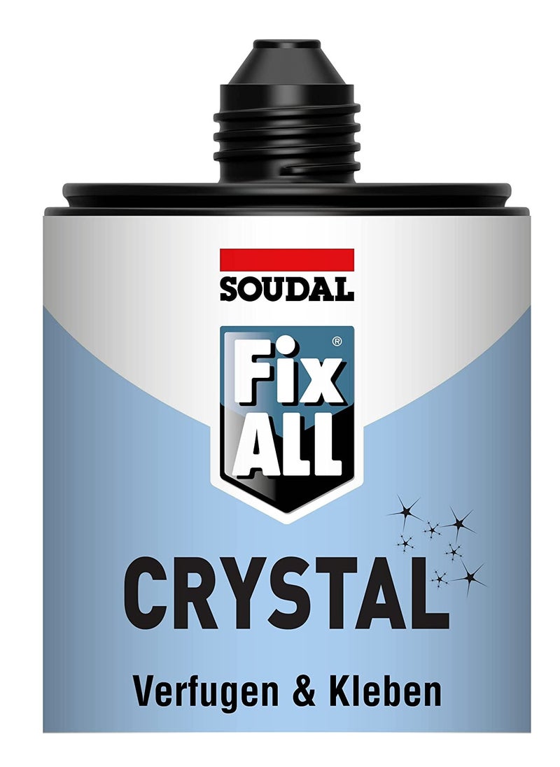 Soudal Soudal Fix All Crystal - Strong Clear Adhesive  - Image 1