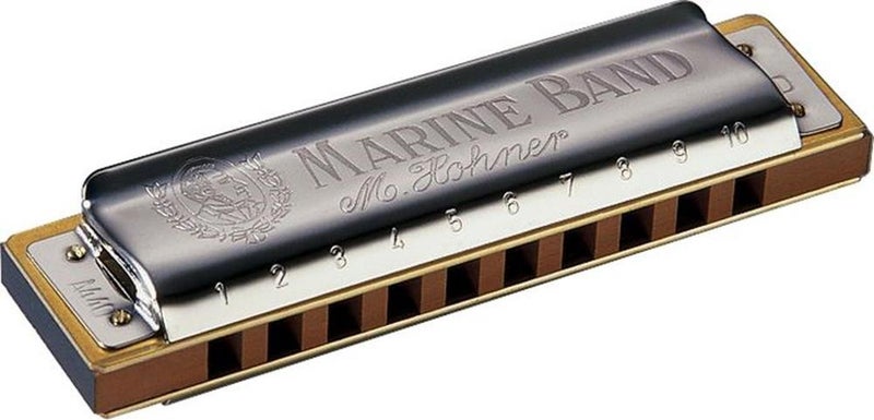 Hohner Marine Band Harmonica, Key of A - Image 2