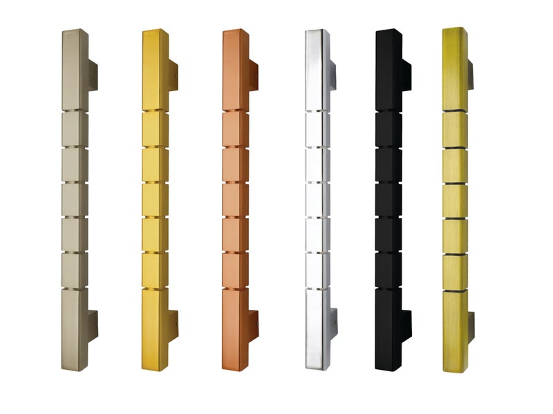 RAB Pull Handle Stainless Steel for Main Doors, Pull Handles for All The Doors of House, Office, Hotels (Code:- Pull Hand SQR, Finish:- Black, Size:- 450mm, Pack of 1 PCS) - Image 5