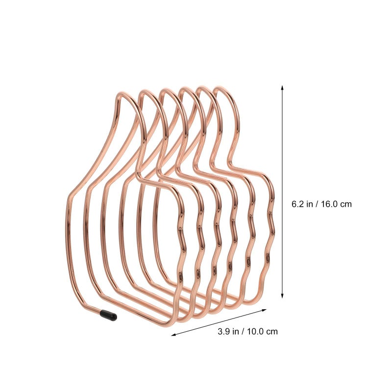 Multifunctional Rose Gold Electroplated Book Storage Rack For Desktop Organizer And Office Bookend For Home And Office Use - Image 3