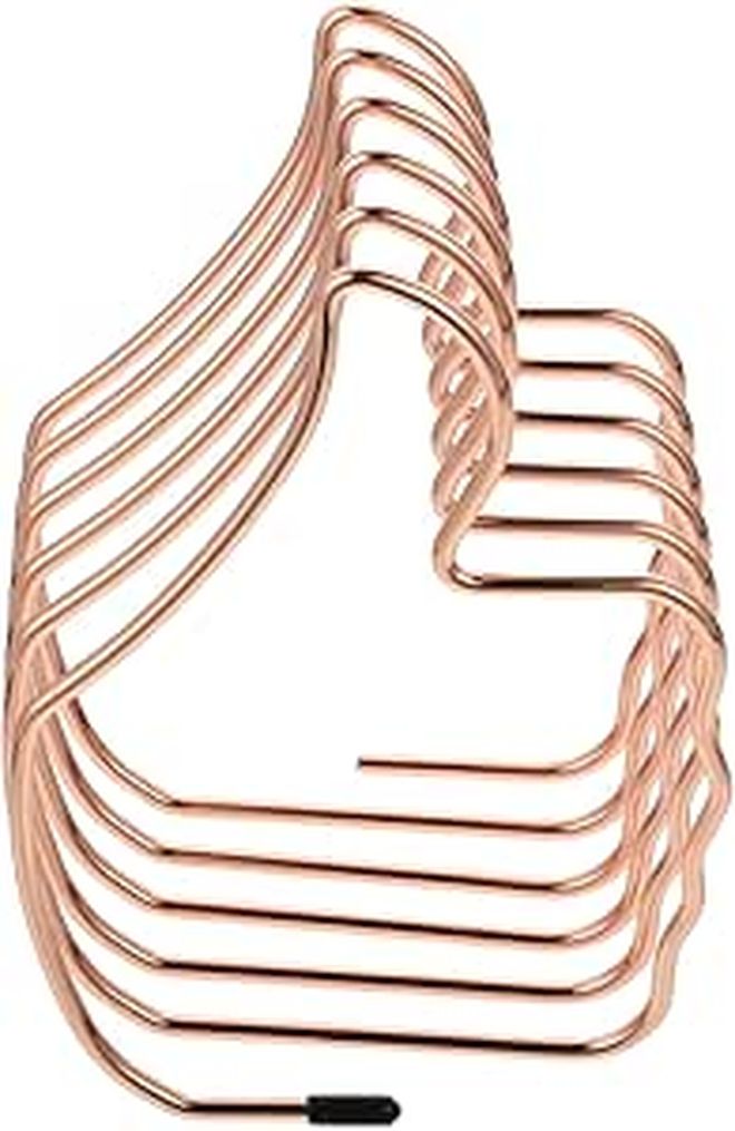 Multifunctional Rose Gold Electroplated Book Storage Rack For Desktop Organizer And Office Bookend For Home And Office Use - Image 1