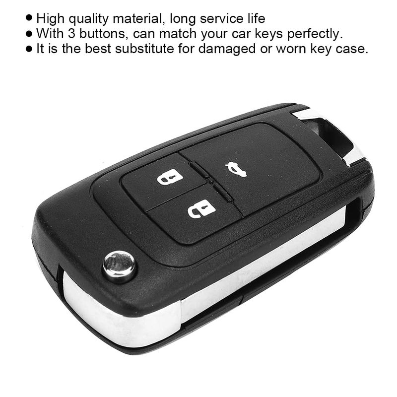 Durable ABS Material 3 Buttons Car Key Fob Case Shell Replacement Protection - Image 3
