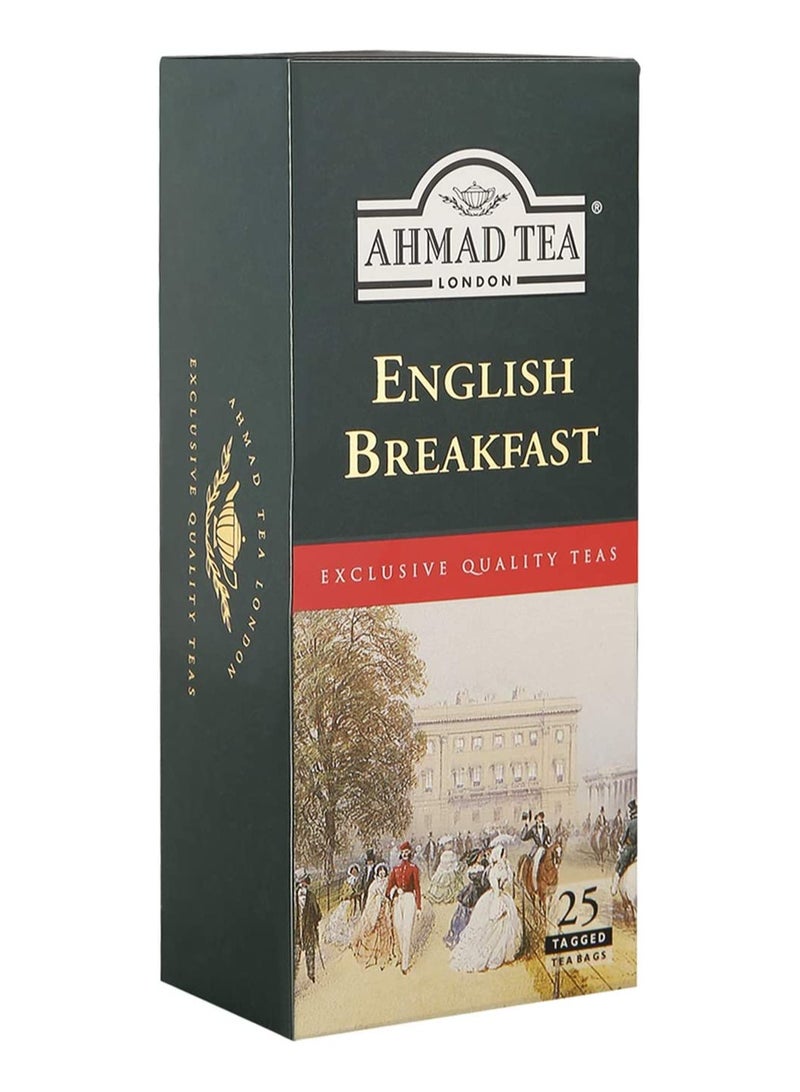 Ahmad Tea English Breakfast Tagged Tea - Image 2