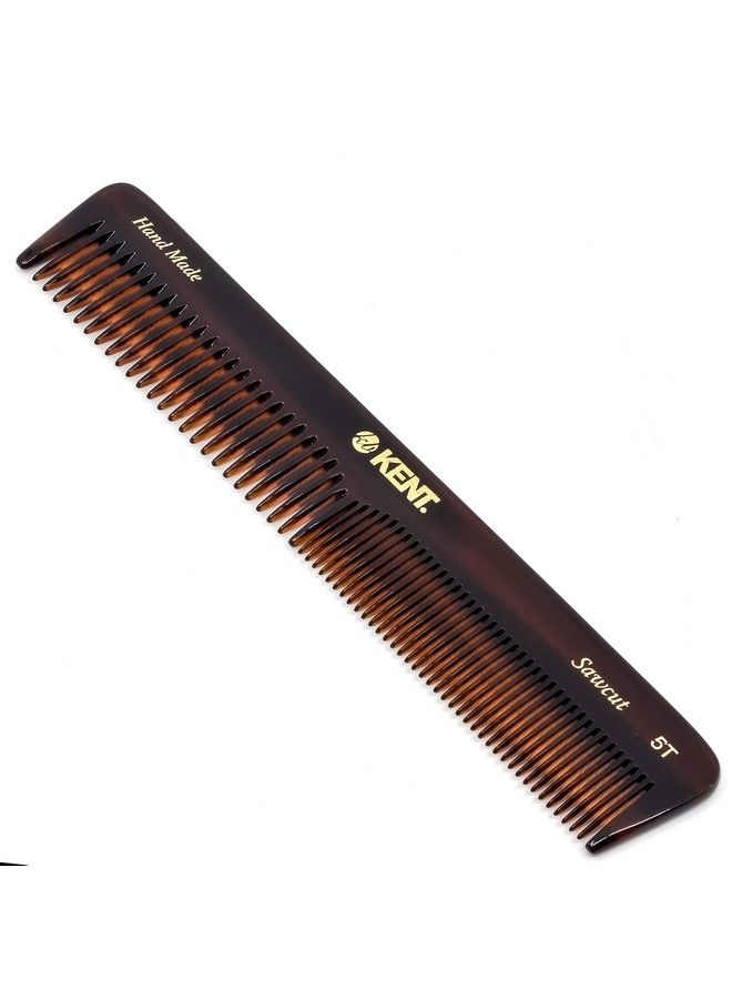 KENT 5T 6.6 Inch Double Tooth Hair Dressing Comb Fine And Wide Tooth Dresser Comb For Hair Beard And Mustache Coarse And Fine Hair Styling Grooming Comb For Men Women And Kids. Made In England - Image 2