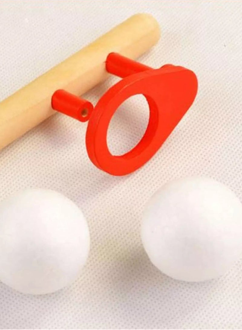 Generic 1set Wooden Foam Blowing Game  - Image 4