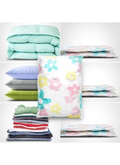Generic 10 pcs Vacuum Storage Bags for Comforters Blankets Clothes Pillows Travel Space Saver with Hand Pump  - Image 1