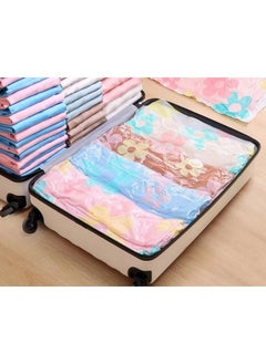 Generic 10 pcs Vacuum Storage Bags for Comforters Blankets Clothes Pillows Travel Space Saver with Hand Pump  - Image 3