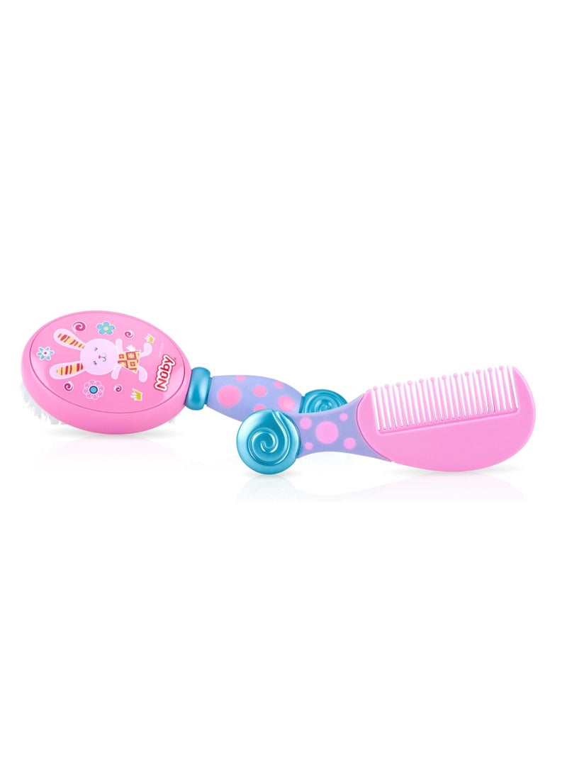 Nuby - Baby Grooming Comb and Brush Baby Gift Set - Image 1