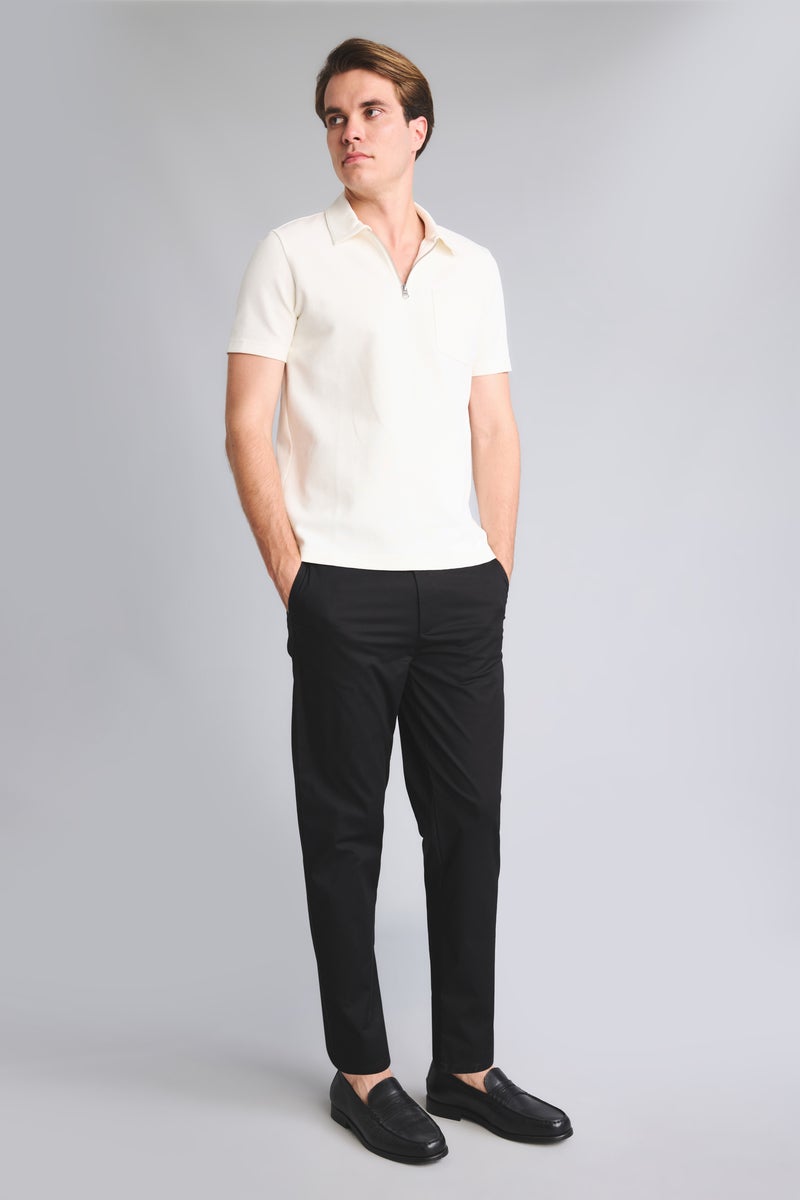 DeFacto Black Man Tapered Fit Trousers Casual - Image 2