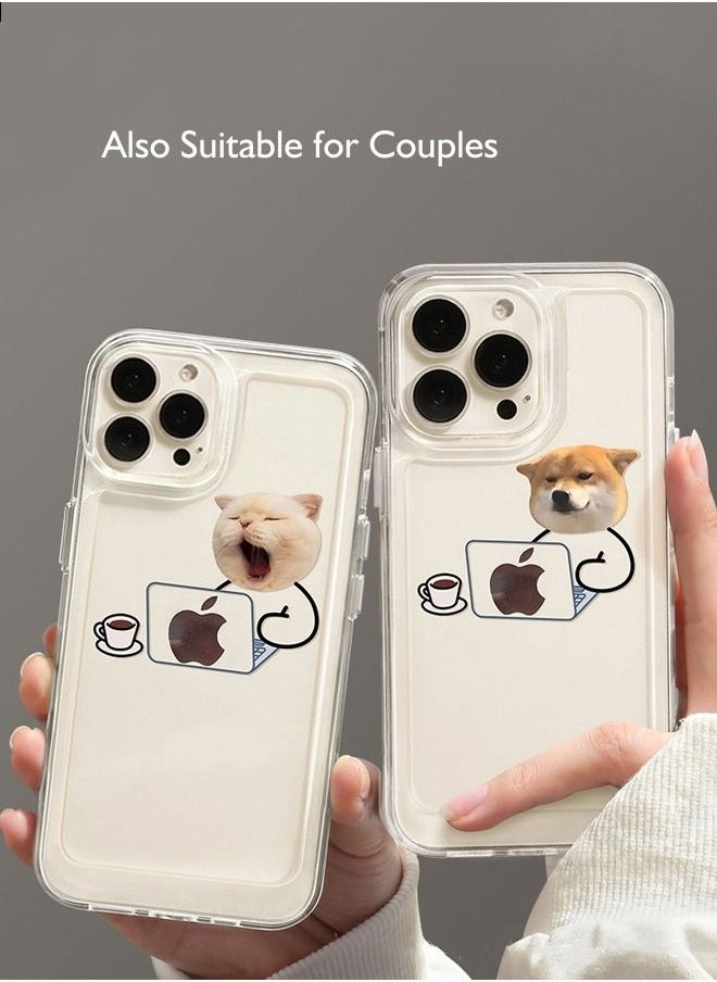 iPhone 14 Pro Max Case Full Coverage Lens Case Working Cat