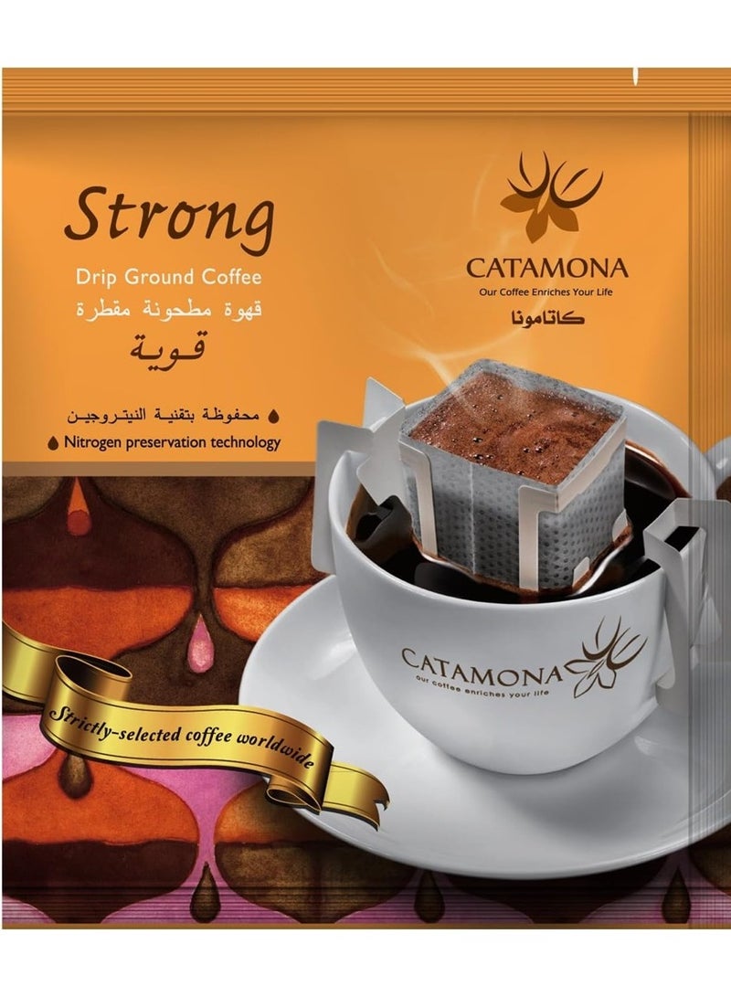 كاتامونا قهوة مطحونة قوية بالتنقيط - 10×10 جم - Image 3