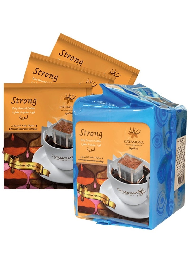 كاتامونا قهوة مطحونة قوية بالتنقيط - 10×10 جم - Image 2