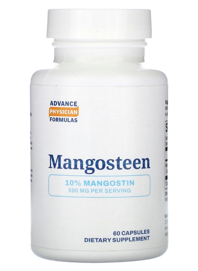 Advance Physician Formulas Mangosteen 500 mg 60 Capsules 
