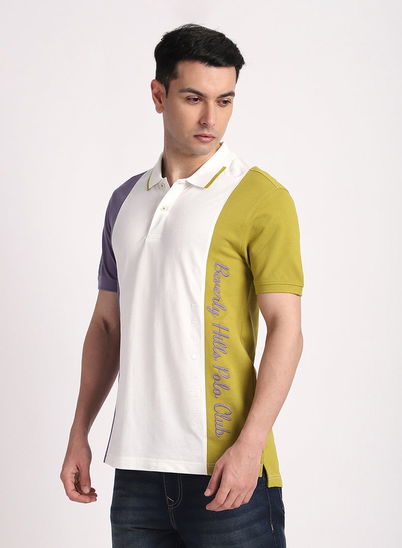 بيفرلي هيلز بولو كلوب بولو بتصميم كتل ألوان وشعار - Image 4