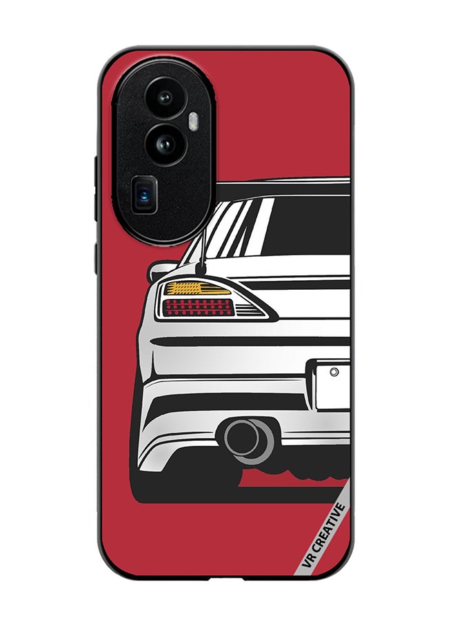 VR CREATIVE Protective Case Cover For Oppo Reno 10 Pro Plus Wingie Car Design Multicolour - Image 1