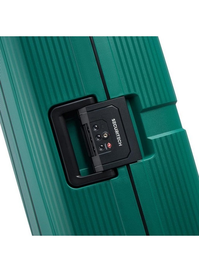 DELSEY Stone Securitech TSA Lock Zipper Closure Medium Luggage Trolley Green 70cm 4008819-03 - Image 4