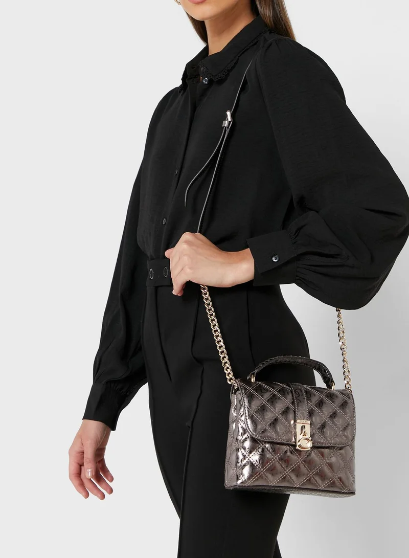 GUESS Gaia Mini Top Handle Satchel