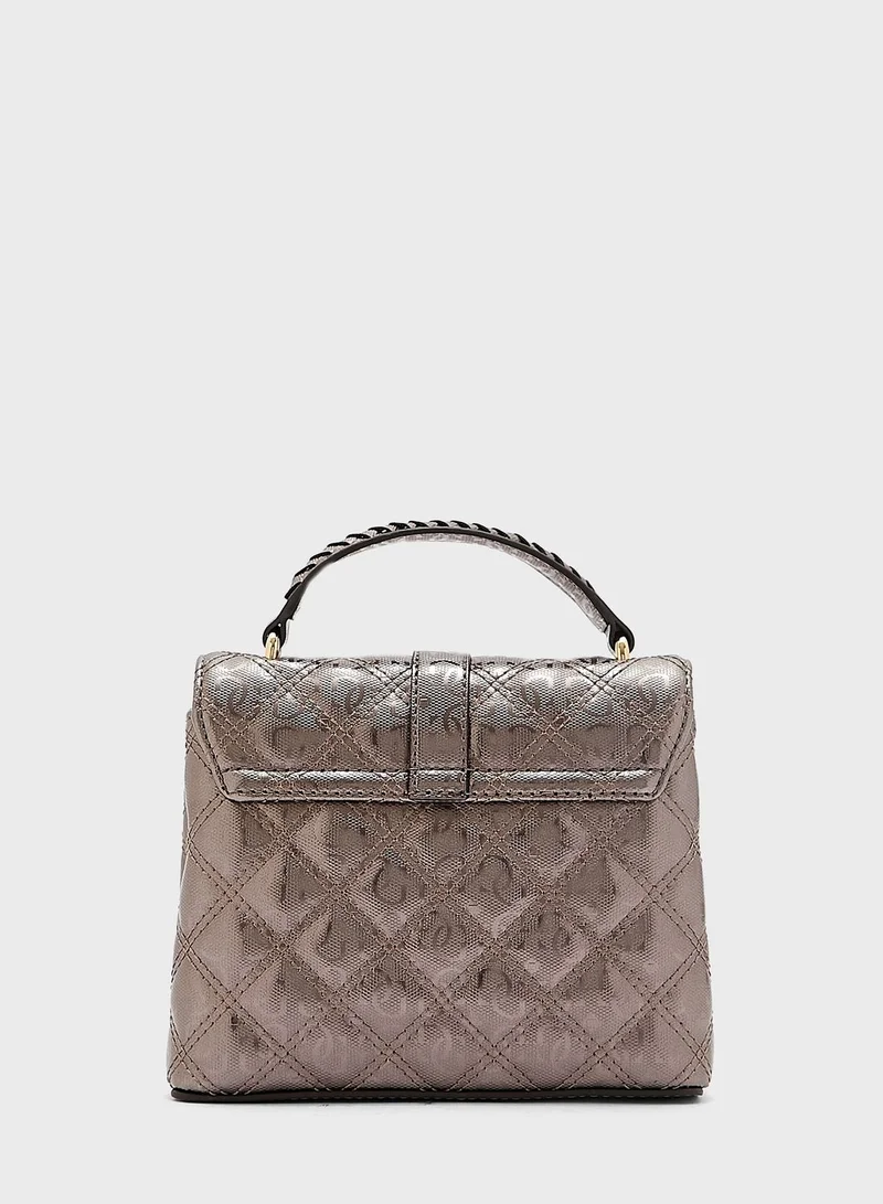 GUESS Gaia Mini Top Handle Satchel