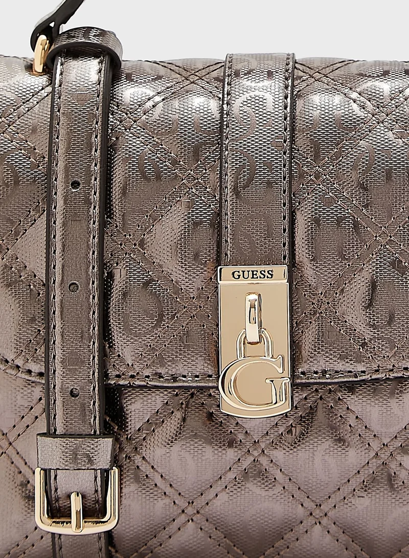 GUESS Gaia Mini Top Handle Satchel