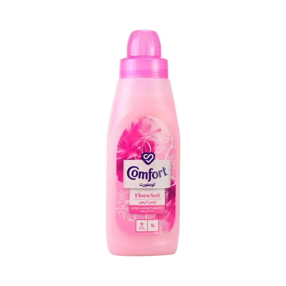 Comfort Flora Soft Long-Lasting Fragrance Fabric softener Liquid- 1 Litre