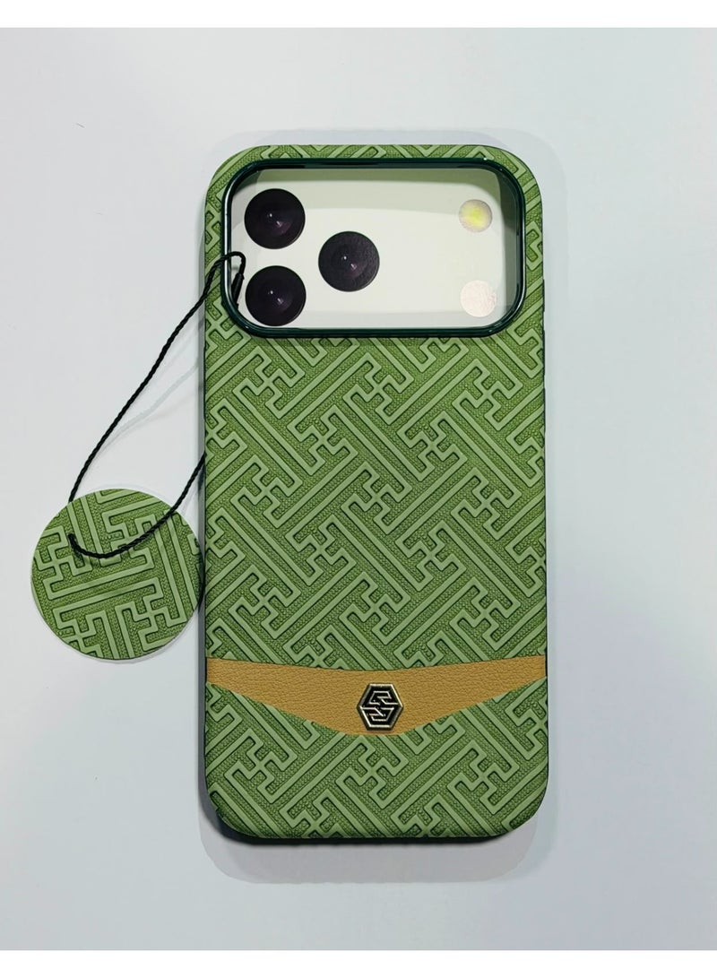 غطاء حماية MagSafe لهاتف iPhone 17 Pro MAX - غطاء واقٍ فائق النحافة بتقنية Fusion Weaving.