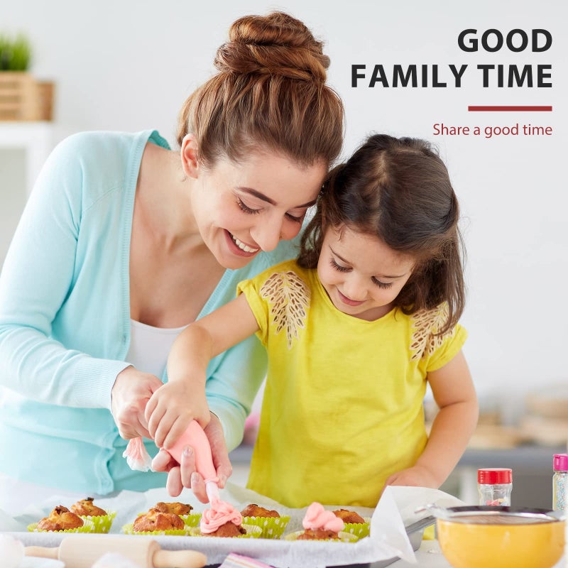 ChengFu 100pcs Disposable Small Piping Bags 8 inch, Mini Piping Bags, Pastry Piping Bags for Cream Frosting, Icing Bags for Cake and Dessert Decorations - Image 4