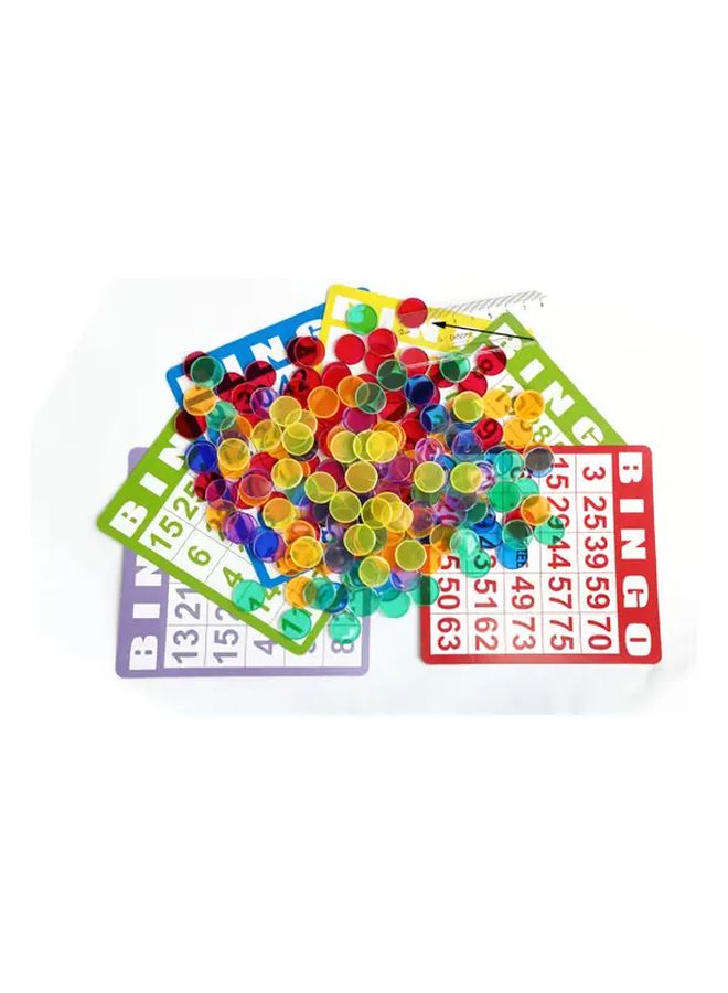 2 Bingo Game Wands With 100 Transparent Metal Discs Magnetic Wand Set Purple Rod Red Rod Plastic Counting Chips For Family Gatherings Tailgate Parties Lottery - Image 3