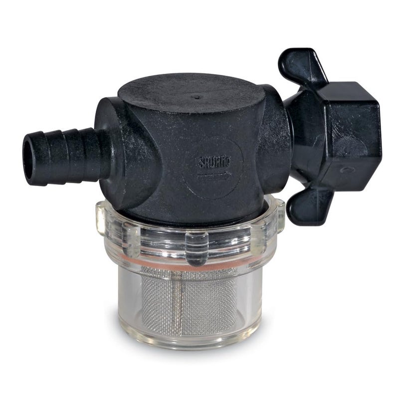 SHURFLO 255-325 1/2" Barb Swivel Nut Strainer - Image 2