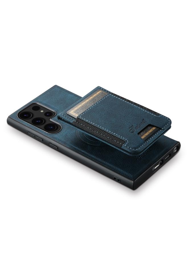 Suteni Case For Samsung Galaxy S23 Ultra 5G H17 Litchi Texture Leather MagSafe Detachable Wallet Phone Case - Image 5