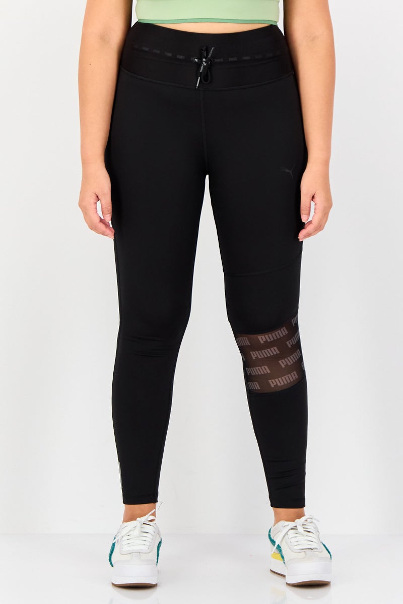 PUMA  leggings رياضية نسائية مناسبة للتدريب، سوداء - Image 1