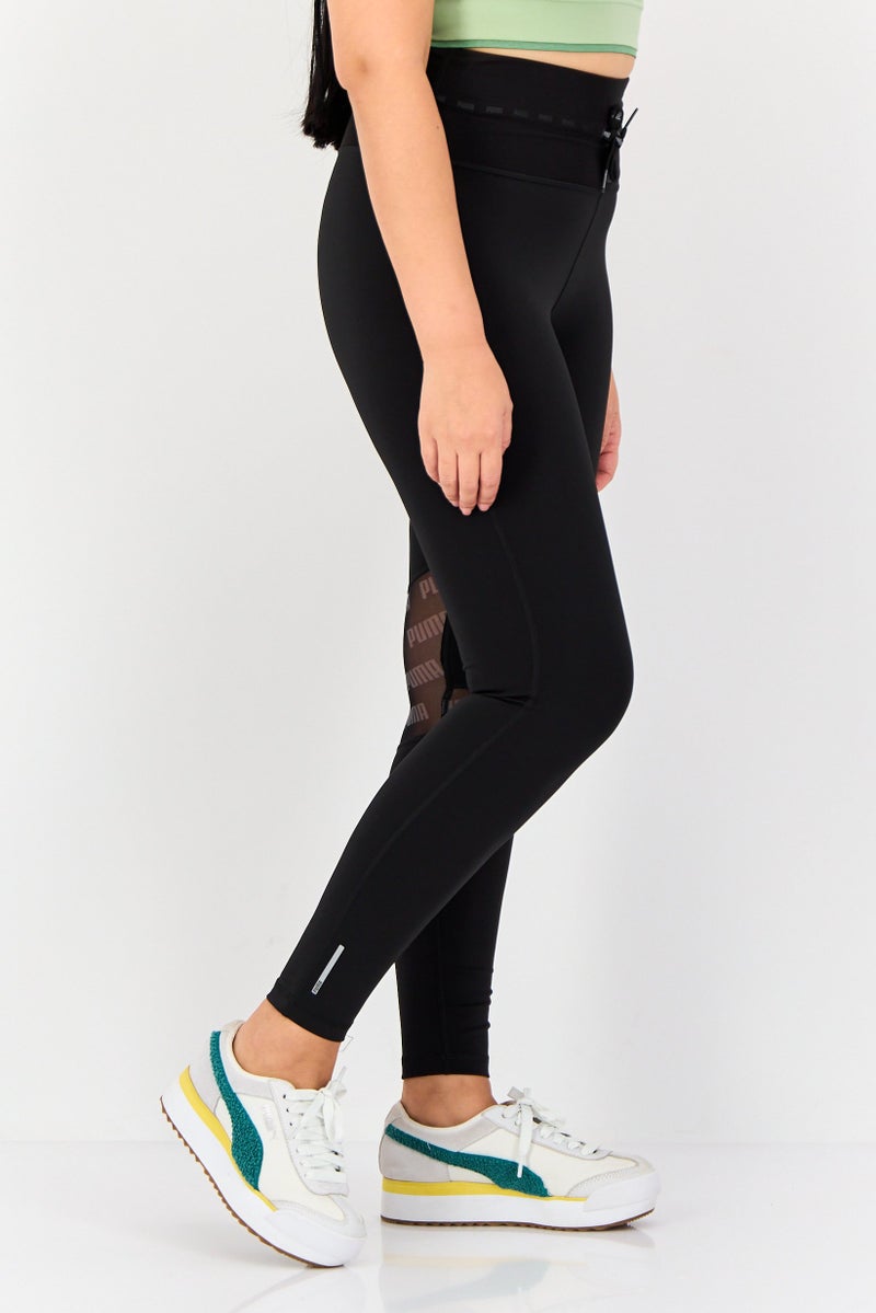 PUMA  leggings رياضية نسائية مناسبة للتدريب، سوداء - Image 4