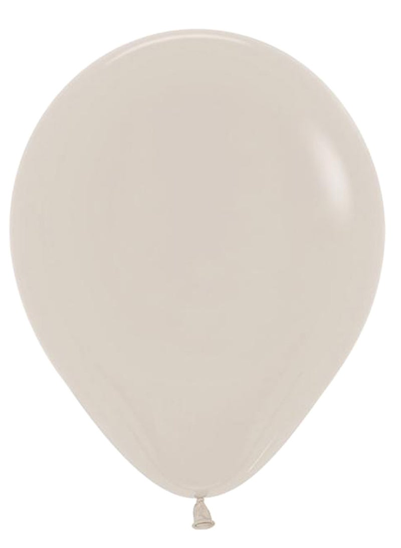 Sempertex Sempertex Balloon White Sand 50Pcs/Bag - Image 1