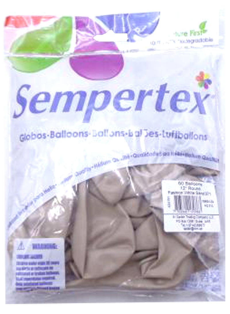 Sempertex Sempertex Balloon White Sand 50Pcs/Bag - Image 2