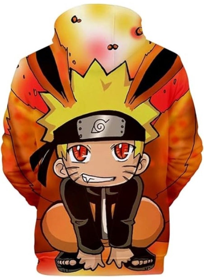 HALAMODO - Naruto Printed Sweatshirt Unisex Hoodie - Image 1
