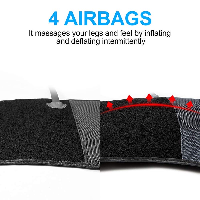 CINCOM Leg Massager for Circulation and Pain Relief, Air Compression Calf Massager with 2 Modes 3 Intensities Helpful for RLS Edema and Muscles Relaxation Gifts - FSA HSA Eligible - Image 4